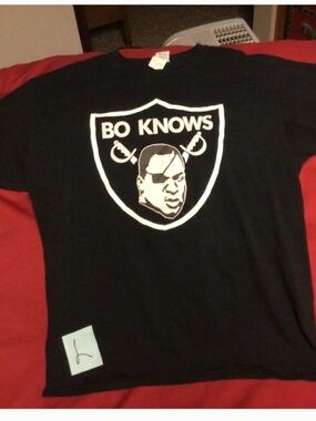NFL Bo Jackson tshirt